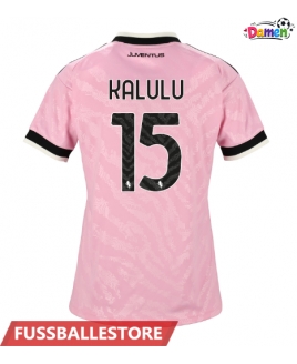 Günstige Juventus Pierre Kalulu #15 Auswärtstrikot Damen 2026-27 Kurzarm